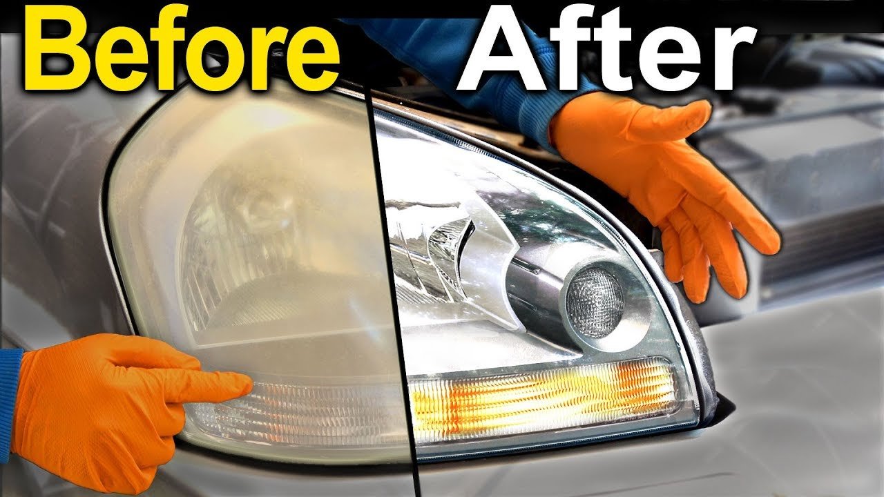 How To Polish Car Headlights At Home