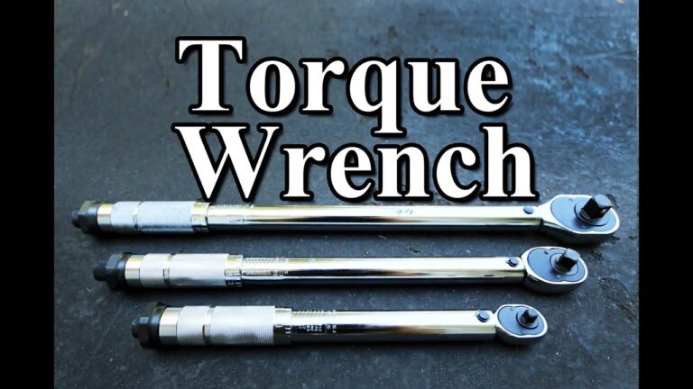How To Use A Torque Wrench Correctly
