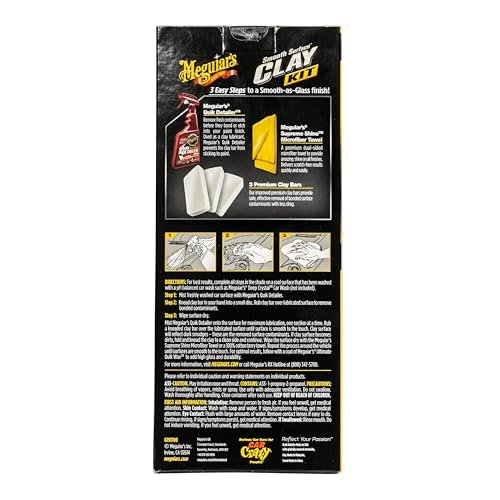 Meguiar's G191700 Smooth Surface Clay Kit Review