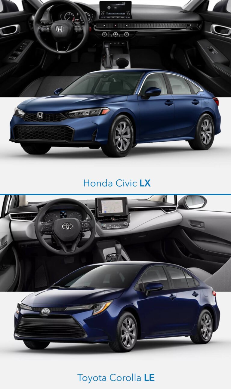 Corolla Vs Civic Differences