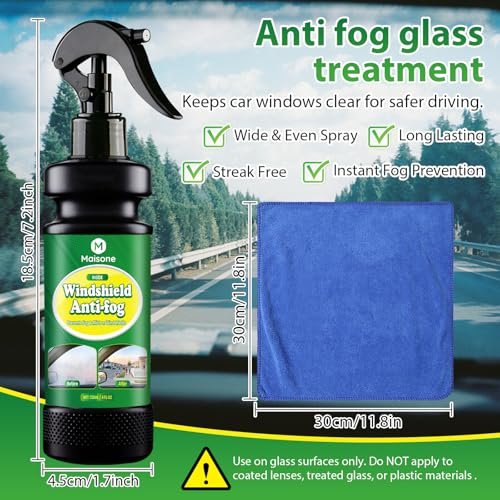 Best Anti Fog Sprays For Windshields