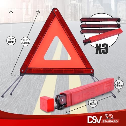 Best Reflective Warning Triangles For Cars