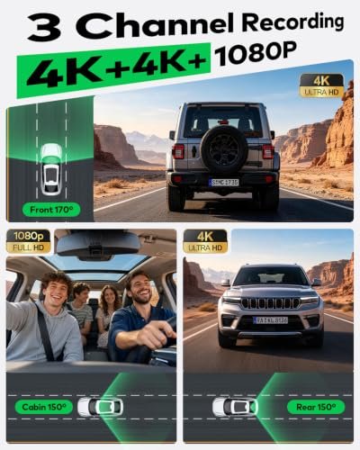 Best Three-Channel Dash Cams