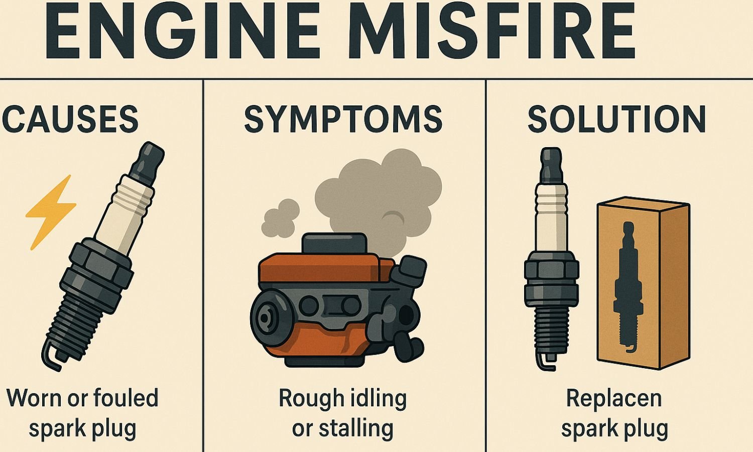 What Causes an Engine Misfire? Common Reasons, Symptoms, and Fixes